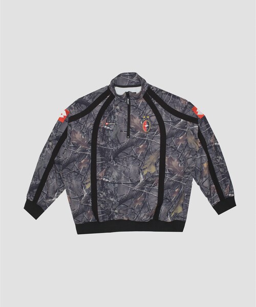 URBAN RESEARCH（アーバンリサーチ）の「LOTTO　STRETCH HALF ZIP BLOUSON（ブルゾン・メンズ・BLACK/CAMO・M/L/XL/XXL）」の14枚目の写真