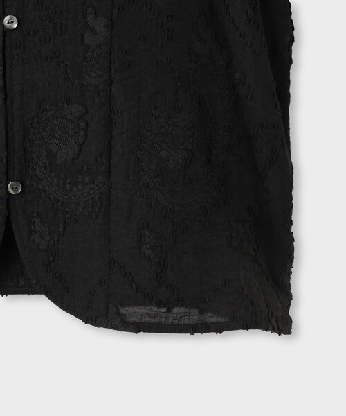 ROPE'(ロペ)の「【一部店舗限定】【REALM(レルム)】JACQUARD PUFF SLEEVE BLOUSE|袖ボリュームブラウス 26SS(シャツ/ブラウス・レディース・ブラック/ホワイト・38)」の7枚目の写真