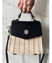 EVRIS | ラタンボックスショルダーBAG(ショルダーバッグ)