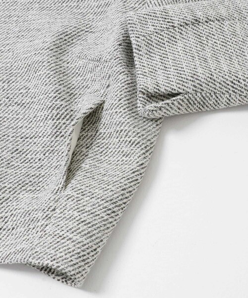 URBAN RESEARCH ROSSO（アーバンリサーチロッソ）の「ELENDEEK　TWEED FORM SHORT COAT（ノーカラージャケット・レディース・MIX・Free）」の4枚目の写真