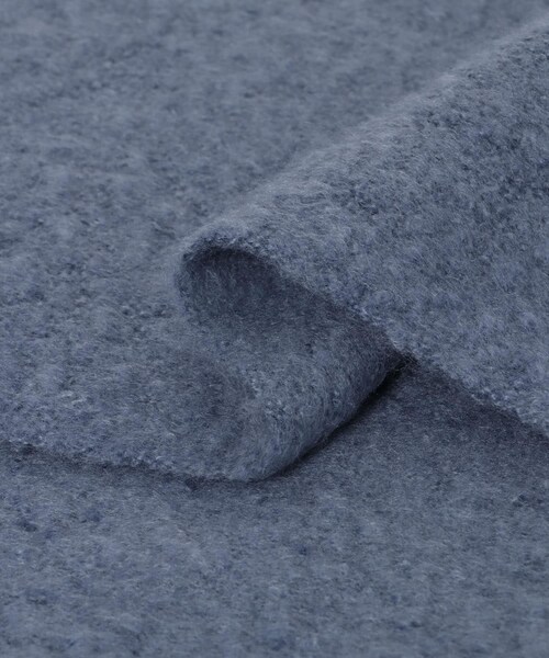 SENSE OF PLACE by URBAN RESEARCH（センスオブプレイスバイアーバンリサーチ）の「『ユニセックス』フリンジストール（ストール/ショール・メンズ・BLUE/BLACK/GRAY/GREIGE・one）」の21枚目の写真