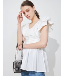 MERCURYDUO | ボリュームタックスリーブチュニックブラウス(シャツ/ブラウス)