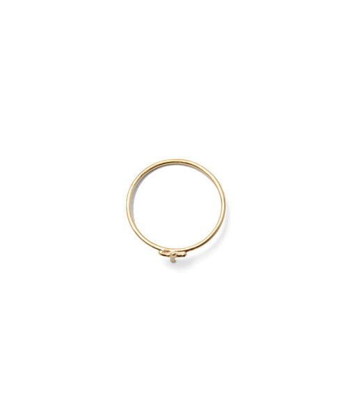 URBAN RESEARCH DOORS(アーバンリサーチドアーズ)の「K10GD Cross Ring(リング・レディース・GOLD・3/5/7/9/11)」の4枚目の写真