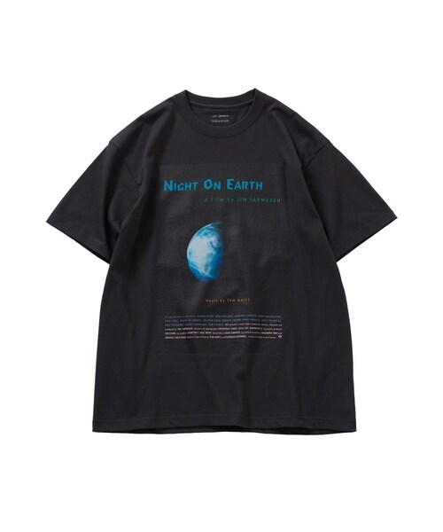 bonjour records(ボンジュールレコーズ)の「Jim Jarmusch/ジム・ジャームッシュ for bonjour records “Night On Earth” ,“Mystery Train” Official T-shirt(Tシャツ/カットソー・レディース・ブラック/ブラック系/ホワイト/ホワイト系・L/M/XL)」の9枚目の写真