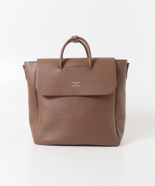 URBAN RESEARCH(アーバンリサーチ)の「YOUNG&OLSEN EMBOSSED LEATHER DELUXE M(トートバッグ・メンズ・BLACK/BROWN・Free)」の2枚目の写真