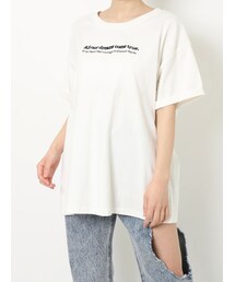 EVRIS | DREAMグラフィックオーバーサイズTシャツ(Tシャツ/カットソー)