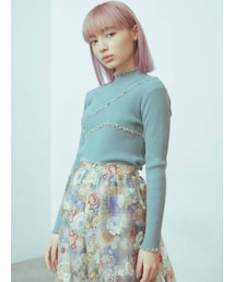 merry jenny | ランダムメロウリブニット(ニット/セーター)