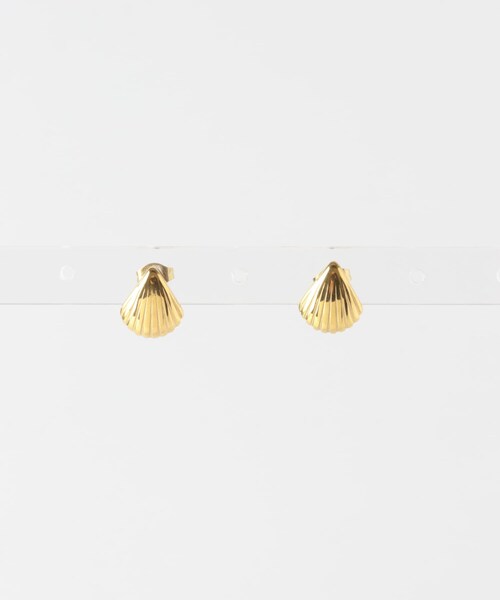 URBAN RESEARCH Sonny Label（アーバンリサーチサニーレーベル）の「ステンレスシェルモチーフピアス（ピアス（両耳用）・レディース・シルバー/ゴールド・One）」の7枚目の写真