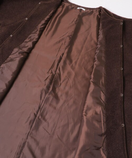 ITEMS URBANRESEARCH（アイテムズ アーバンリサーチ）の「シャーベットカラーコート（テーラードジャケット・レディース・MNT/CREAM/CHOCO・Free）」の22枚目の写真