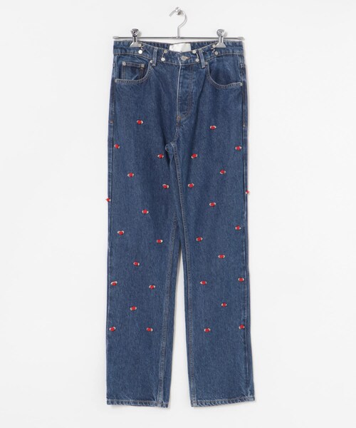 THE GOODLAND MARKET（ザグッドランドマーケット）の「neith.tokyo　Upcycling Flower Denim（デニムパンツ・レディース・Assort 1/Assort 2/Assort 3・one）」の20枚目の写真