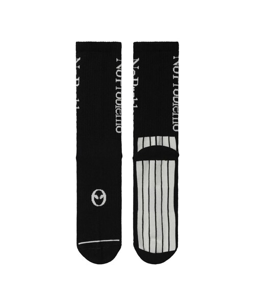 bonjour records（ボンジュールレコーズ）の「No Problemo/ノープロブレモ No Problemo Sock（ソックス/靴下・レディース・ブラック/ホワイト/レッド・F）」の5枚目の写真