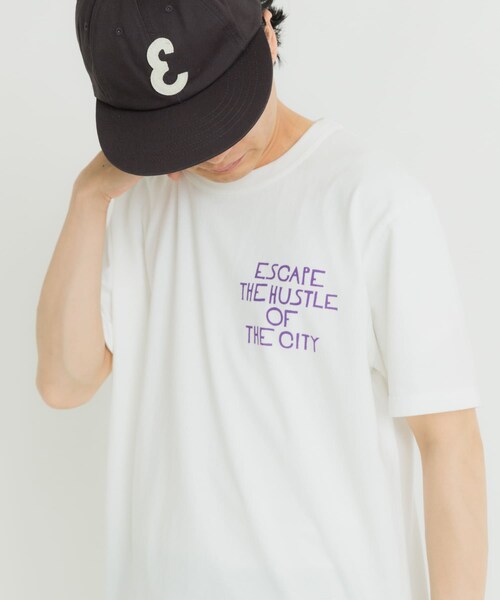 EKAL(エカル)の「『別注』TACOMA FUJI RECORDS×EKAL TGFイラストTシャツ 1(Tシャツ/カットソー・メンズ・グレー/ホワイト・M/L/XL)」の5枚目の写真