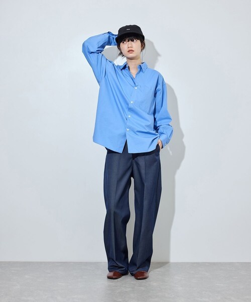 ADAM ET ROPE'(アダムエロペ)の「【Oblada(オブラダ)】別注 CAP(キャップ・レディース・グレー/ネイビー・F)」の6枚目の写真