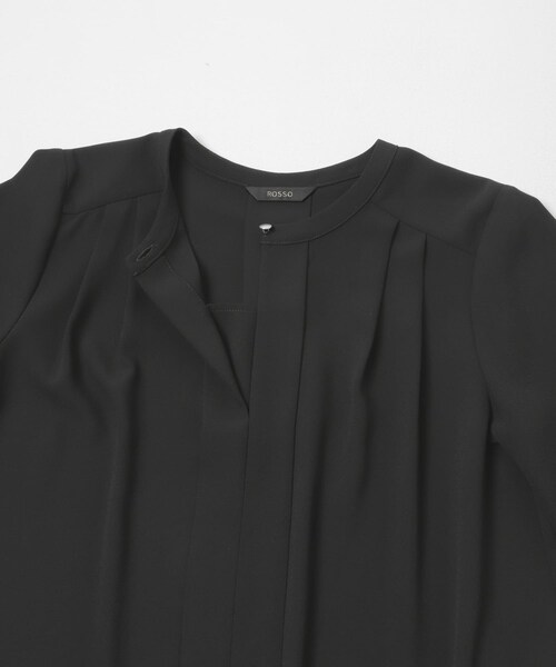 URBAN RESEARCH ROSSO（アーバンリサーチロッソ）の「2WAYウォッシャブルフレアスリーブ ブラウス（シャツ/ブラウス・レディース・OFF WHITE/DARK BLUE/BLACK・Free）」の8枚目の写真