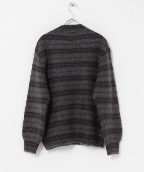 THE GOODLAND MARKET（ザグッドランドマーケット）の「米富繊維　MOHAIR WOOL BORDER P/O（ニット/セーター・レディース・IVORY/GRAY/GREEN・1/3）」の11枚目の写真