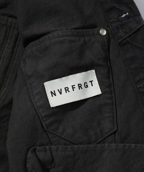 ADAM ET ROPE'（アダムエロペ）の「【NVRFRGT/ネヴァーフォーゲット】3D TRUCKER JACKET（その他アウター・メンズ・チャコール・2/3）」の10枚目の写真