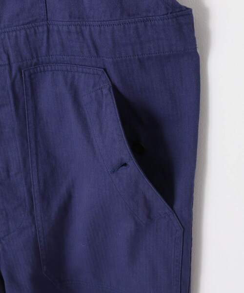URBAN RESEARCH Sonny Label（アーバンリサーチサニーレーベル）の「ARMY TWILL　LightHerringbone Overall（つなぎ/オールインワン・メンズ・WHITE/NAVY・M/L）」の16枚目の写真
