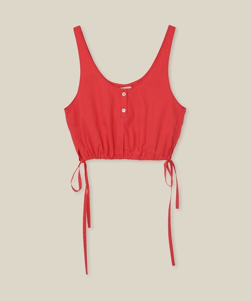 ROPE'（ロペ）の「【forteforte（フォルテ フォルテ）】tops（タンクトップ・レディース・レッド・S）」の3枚目の写真
