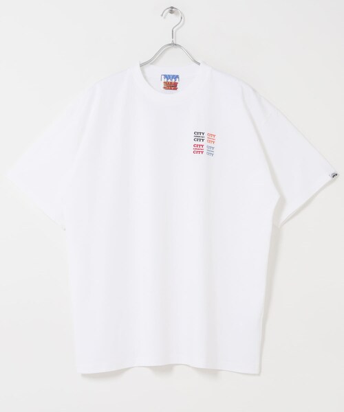 URBAN RESEARCH(アーバンリサーチ)の「CITY COUNTRY CITY LOGO COTTON T_CCCC(Tシャツ/カットソー・メンズ・WHITE/BLACK・M/L/XL)」の10枚目の写真
