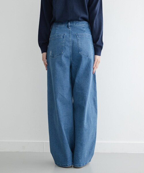 URBAN RESEARCH Sonny Label（アーバンリサーチサニーレーベル）の「カーブポケットデニムパンツ（デニムパンツ・レディース・ブラウン/インディゴ・36/38）」の14枚目の写真