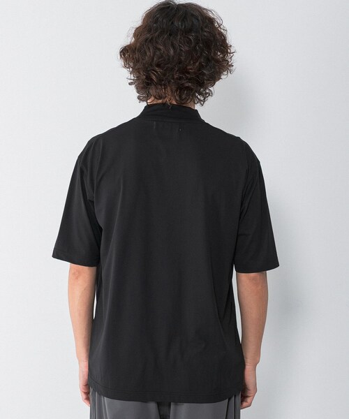 URBAN RESEARCH Sonny Label（アーバンリサーチサニーレーベル）の「OOPS　吸水速乾モックネックTシャツ（Tシャツ/カットソー・メンズ・WHITE/BLACK/WHITE 廃番/BLACK 廃番・M/L/XL/4）」の20枚目の写真