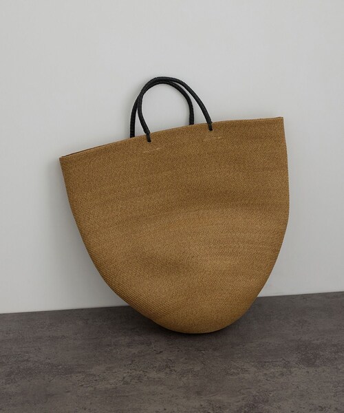ADAM ET ROPE'(アダムエロペ)の「【J'aDoRe・一部店舗限定】【KAMARO'AN(カマロアン)】Gourd Pack Basket(かごバッグ・レディース・キナリ・F)」の4枚目の写真