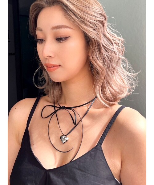 GYDA（ジェイダ）の「JEYSUS Heartレイヤーチョーカーネックレス（ネックレス・レディース・シルバー/ゴールド・F）」の3枚目の写真