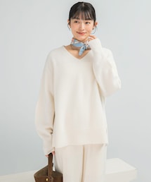 URBAN RESEARCH ROSSO | ウールカシミヤVネックニットプルオーバー(ニット/セーター)