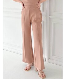 RESEXXY | ピンタックスウェットパンツ【セットアップ着用可能】(その他パンツ)