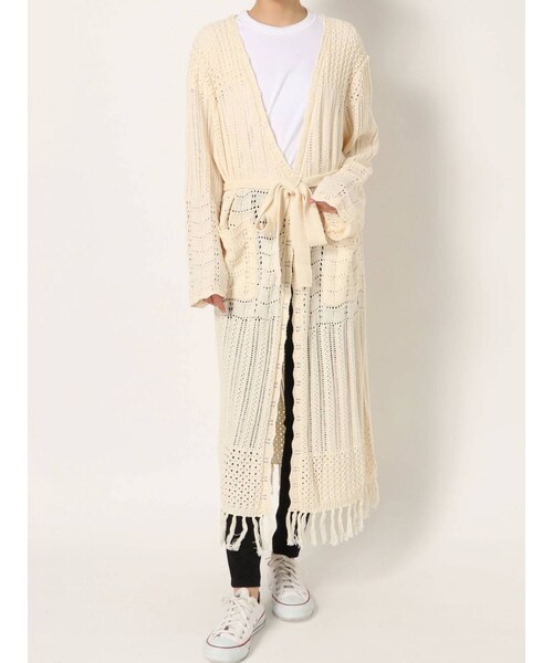 シアーニットガウン