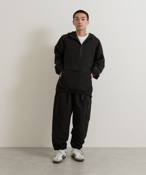 THE GOODLAND MARKET（ザグッドランドマーケット）の「KEIMEN　Pull sksk Jacket（マウンテンパーカー・メンズ・Black/Khaki・M/L/XL）」の21枚目の写真