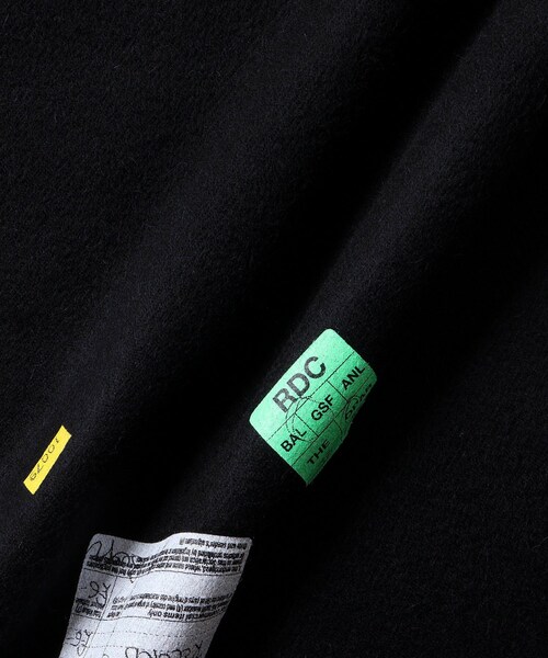 ADAM ET ROPE'（アダムエロペ）の「【BAL/バル】 INOUE BROTHERS BRUSHED SCARF（マフラー・メンズ・ブラック/ホワイト・F）」の9枚目の写真