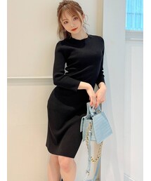 RESEXXY | リブニットワンピース(ワンピース)