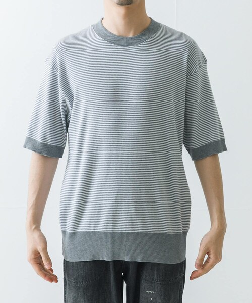 URBAN RESEARCH（アーバンリサーチ）の「GICIPI　Aragosta（ニット/セーター・メンズ・Nero/NeroBianco/Gri Mela・4/5）」の11枚目の写真