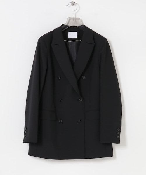 URBAN RESEARCH（アーバンリサーチ）の「ダブルブレストブレザージャケット（テーラードジャケット・レディース・NAVY/BLACK・36/38）」の16枚目の写真