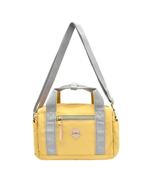 nissen（ニッセン）の「anello GRANDE（アネログランデ）RETROPOP 2WAYミニボストン （Ａ５対応）（ショルダーバッグ・メンズ・ブルーグレー/ブラック/ダークオレンジ/ライトベージュ/マスタード/ネイビー・Y）」の5枚目の写真