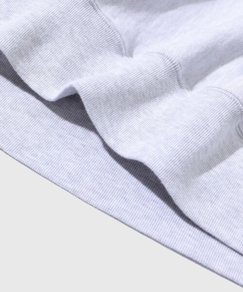 ADAM ET ROPE'(アダムエロペ)の「【blurhmsROOTSTOCK/ブラームスルーツストック】Thin-Sweat Harf-Zip P/O(スウェット・メンズ・ライトグレー/ネイビー・2/3/4)」の15枚目の写真