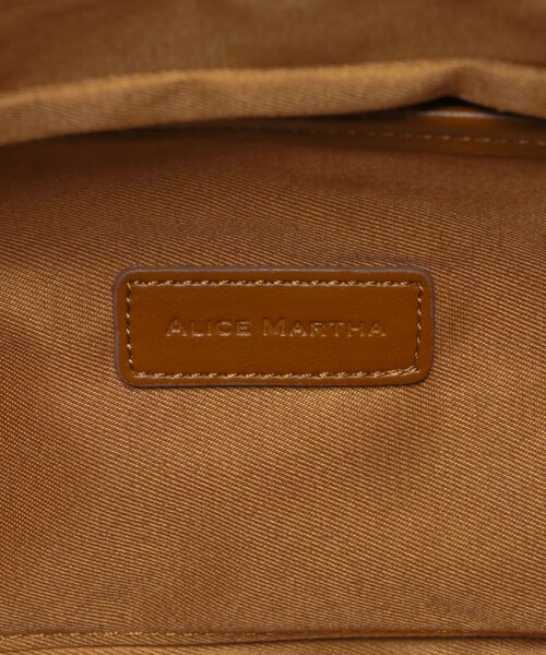 THE GOODLAND MARKET（ザグッドランドマーケット）の「ALICE MARTHA　RABBAH（トートバッグ・レディース・BLACK/TAN・Free）」の16枚目の写真
