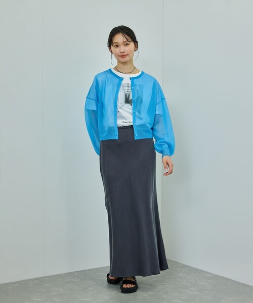 ROPE'（ロペ）の「プリントＴシャツ/イージーケア（Tシャツ/カットソー・レディース・ホワイト/ホワイト系・F）」の12枚目の写真