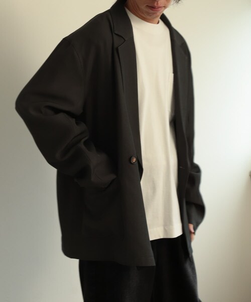 SENSE OF PLACE by URBAN RESEARCH（センスオブプレイスバイアーバンリサーチ）の「ダブルルーズジャケット（テーラードジャケット・メンズ・BEIGE/GRAY・M/L）」の22枚目の写真