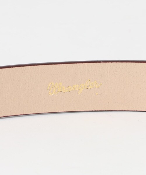 URBAN RESEARCH Sonny Label（アーバンリサーチサニーレーベル）の「Wrangler　WESTERN BELT（ベルト・メンズ・BLACK/WINE・one）」の10枚目の写真