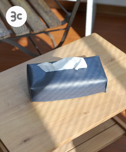 URBAN RESEARCH DOORS(アーバンリサーチドアーズ)の「『一部WEB限定カラー』commpost TISSUE BOX(その他雑貨・メンズ・Wine/Brown/Black/Natural/Navy/Green・one)」の5枚目の写真