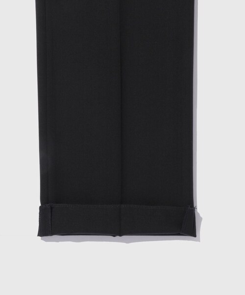ADAM ET ROPE'(アダムエロペ)の「【NEAT/ニート】Wool Poplin Wide(その他パンツ・メンズ・ブラック・44/46/48)」の10枚目の写真