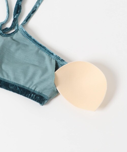 KBF（ケイビーエフ）の「ベロアブラトップ（ブラジャー・レディース・D.BROWN/CHAMPAGNE/FOG BLUE・one）」の13枚目の写真