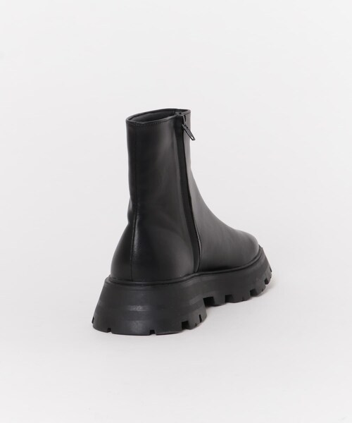 RODE SKO（ロデスコ）の「4センチオーバーソールブーツ（ブーツ・レディース・GYSH-BROWN/BLACK・36/37/38）」の12枚目の写真