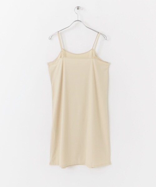 SENSE OF PLACE by URBAN RESEARCH（センスオブプレイスバイアーバンリサーチ）の「インナーキャミワンピース（その他アンダーウェア/インナー・レディース・BEIGE/BLACK・one）」の6枚目の写真
