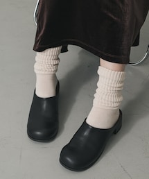 SENSE OF PLACE by URBAN RESEARCH | ワイドトゥヒールスリッポン(その他シューズ)