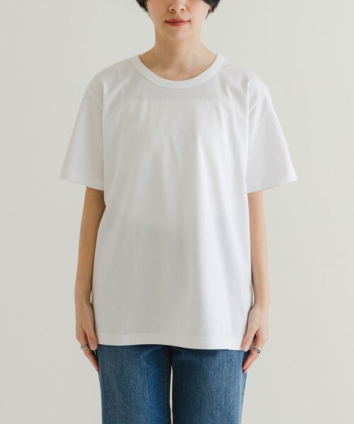 URBAN RESEARCH(アーバンリサーチ)の「『UR TECH』ベーシックTシャツ(Tシャツ/カットソー・レディース・WHITE・1/2/3)」の8枚目の写真
