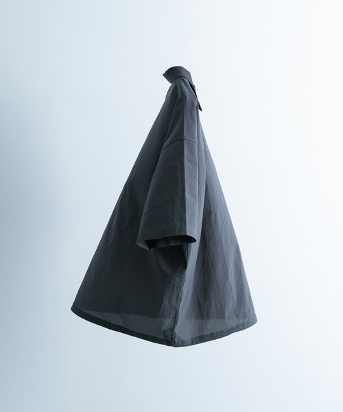 EKAL(エカル)の「『吸水速乾/通気性/軽量』DOT AIR PULLOVER SHIRTS(シャツ/ブラウス・メンズ・ブラック/グレー/ネイビー・M/L)」の19枚目の写真
