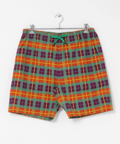 EKAL(エカル)の「White Mountaineering MADRAS CHECK SHORT PANTS(その他パンツ・メンズ・BLACK/ORANGE/PINK・2/3)」の11枚目の写真